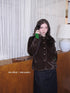 DKZ_OFFICIAL_Retro_Brown_Fuzzy_Wool_Blazer_Women_Winter_Tweed_Jacket_MISSTT