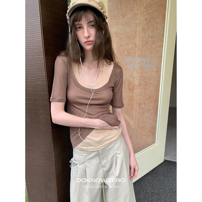 DKZ_OFFICIAL_Retro_Colorblock_U_Neck_Women&