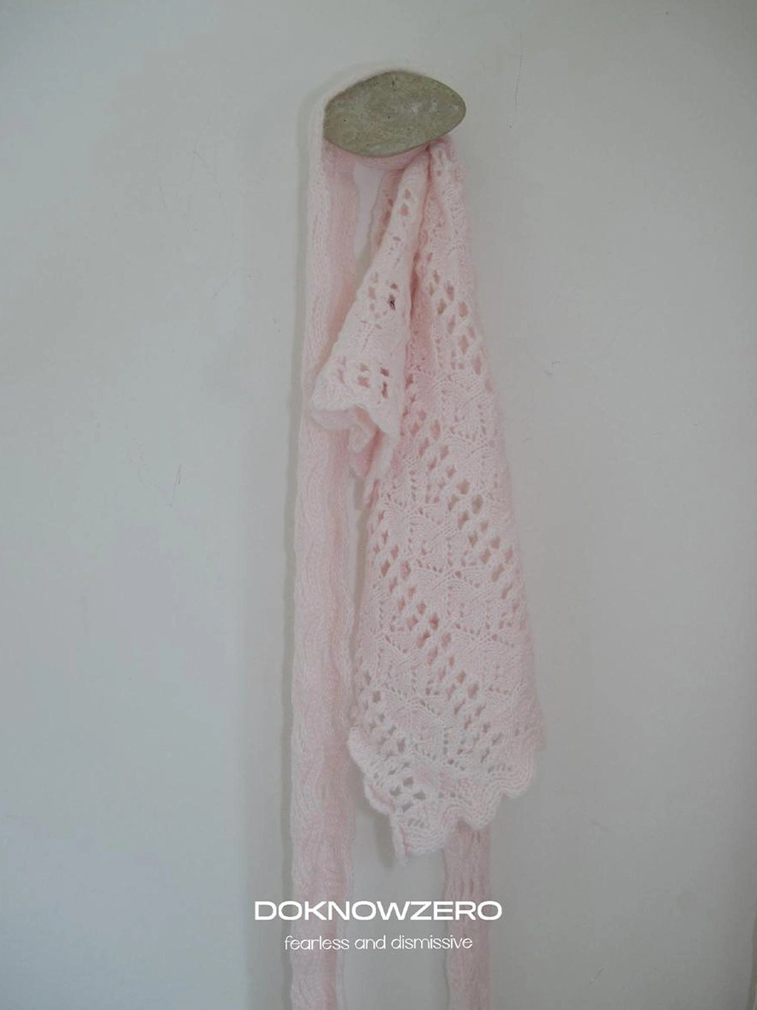 DKZ OFFICIAL Retro Crochet Layered Knit Waist Frill