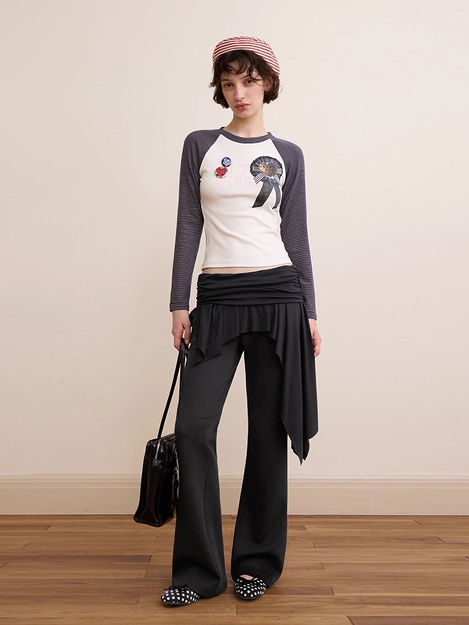 DKZ_OFFICIAL_Retro_Striped_Color_Block_Raglan_Tee_With_Emblem_Print_MISSTT