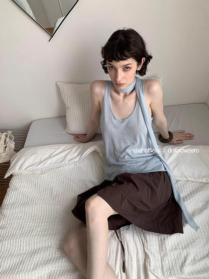 DKZ_OFFICIAL_Ribbed_Knit_Summer_Tank_Top_Loose_Fit_Sleeveless_MISSTT
