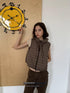 DKZ_OFFICIAL_Ribbed_Quilted_Loose_Fit_Stand_Collar_Zipper_Women&