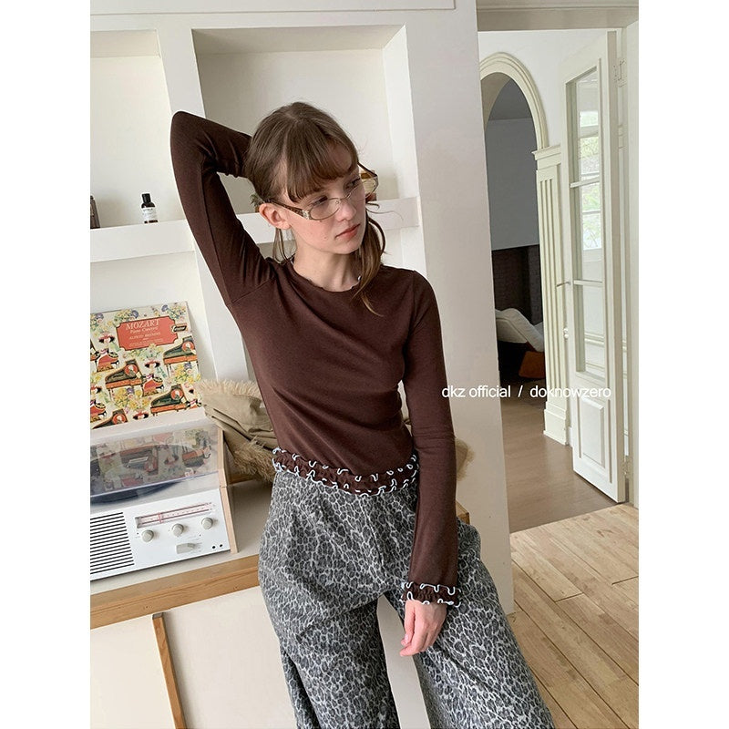 DKZ_OFFICIAL_Rolled_Hem_Slim_Fit_Women&