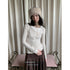 DKZ_OFFICIAL_Ruched_Button_Front_Henry_Neck_Women&