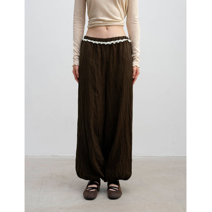 DKZ_OFFICIAL_Ruched_Elastic_Waist_Lyocell_Women&