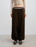 DKZ OFFICIAL Ruched Elastic Waist Lyocell Women&