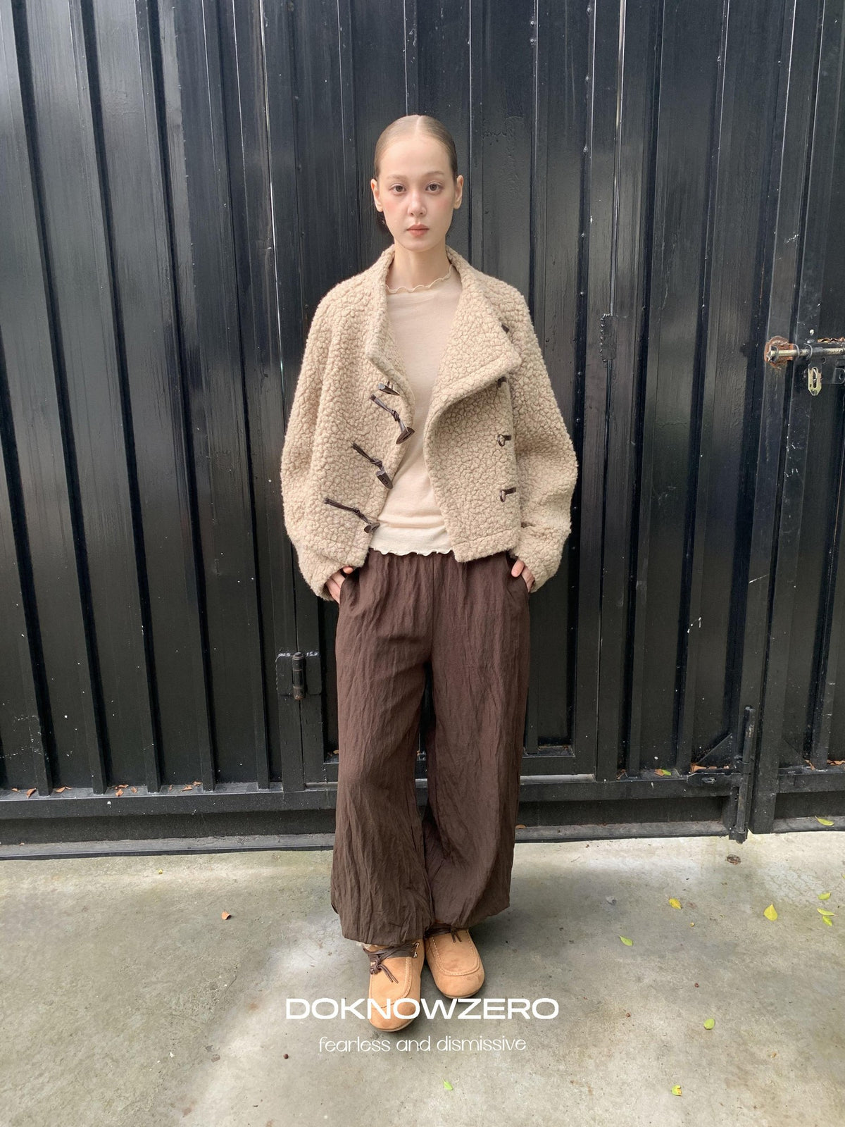 DKZ OFFICIAL Ruched Elastic Waist Lyocell Women&