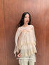 DKZ_OFFICIAL_Soft_Pink_Scarf_Layered_V-neck_Women&
