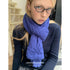 DKZ_OFFICIAL_Solid_Blue_Layered_Knit_Openwork_Women&