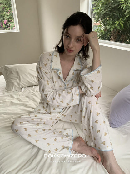 DKZ OFFICIAL Star Pony Cartoon Long Sleeve Women&