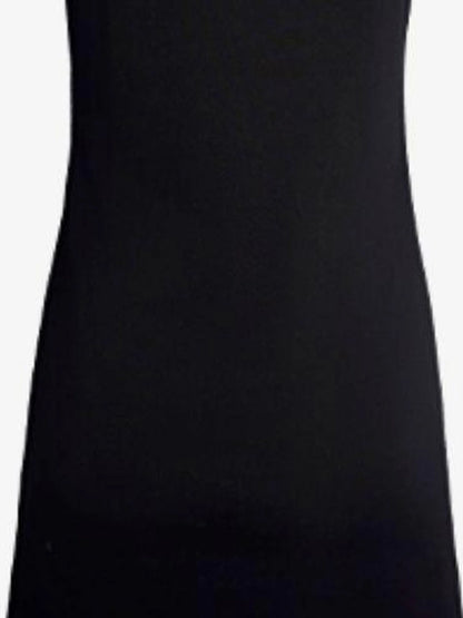 DKZ OFFICIAL Strap Neckline Slip Dress With Edgy Biker Print