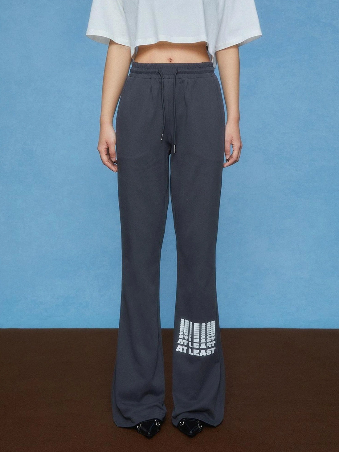 DKZ OFFICIAL Stretch Cotton Flared Sweatpants