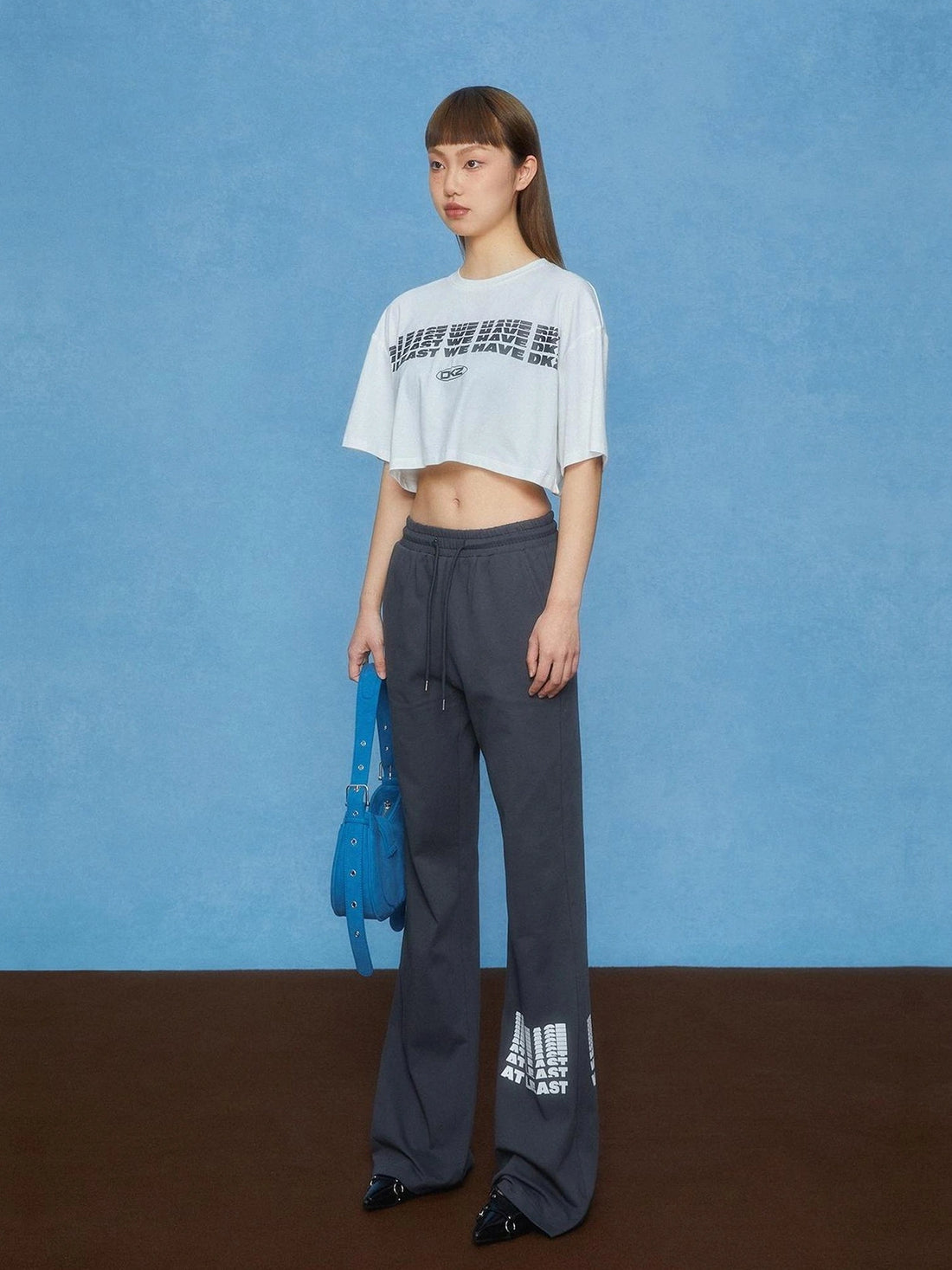 DKZ OFFICIAL Stretch Cotton Flared Sweatpants