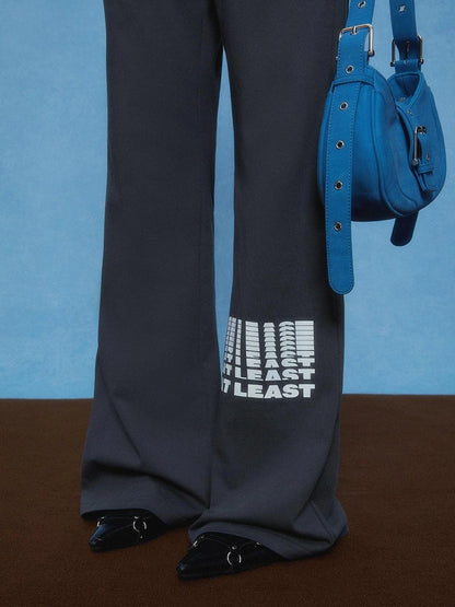 DKZ OFFICIAL Stretch Cotton Flared Sweatpants