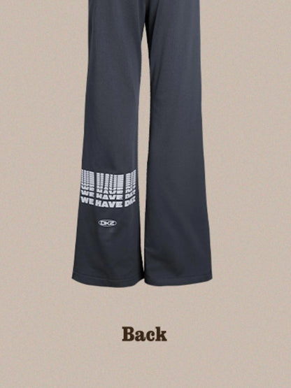 DKZ OFFICIAL Stretch Cotton Flared Sweatpants