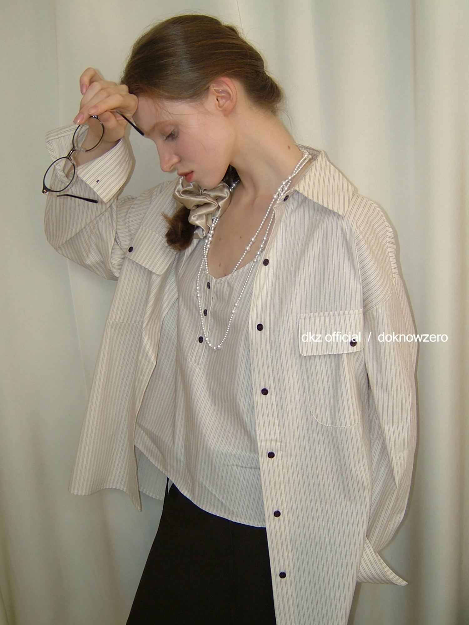 DKZ OFFICIAL Striped Spaghetti Strap Women&
