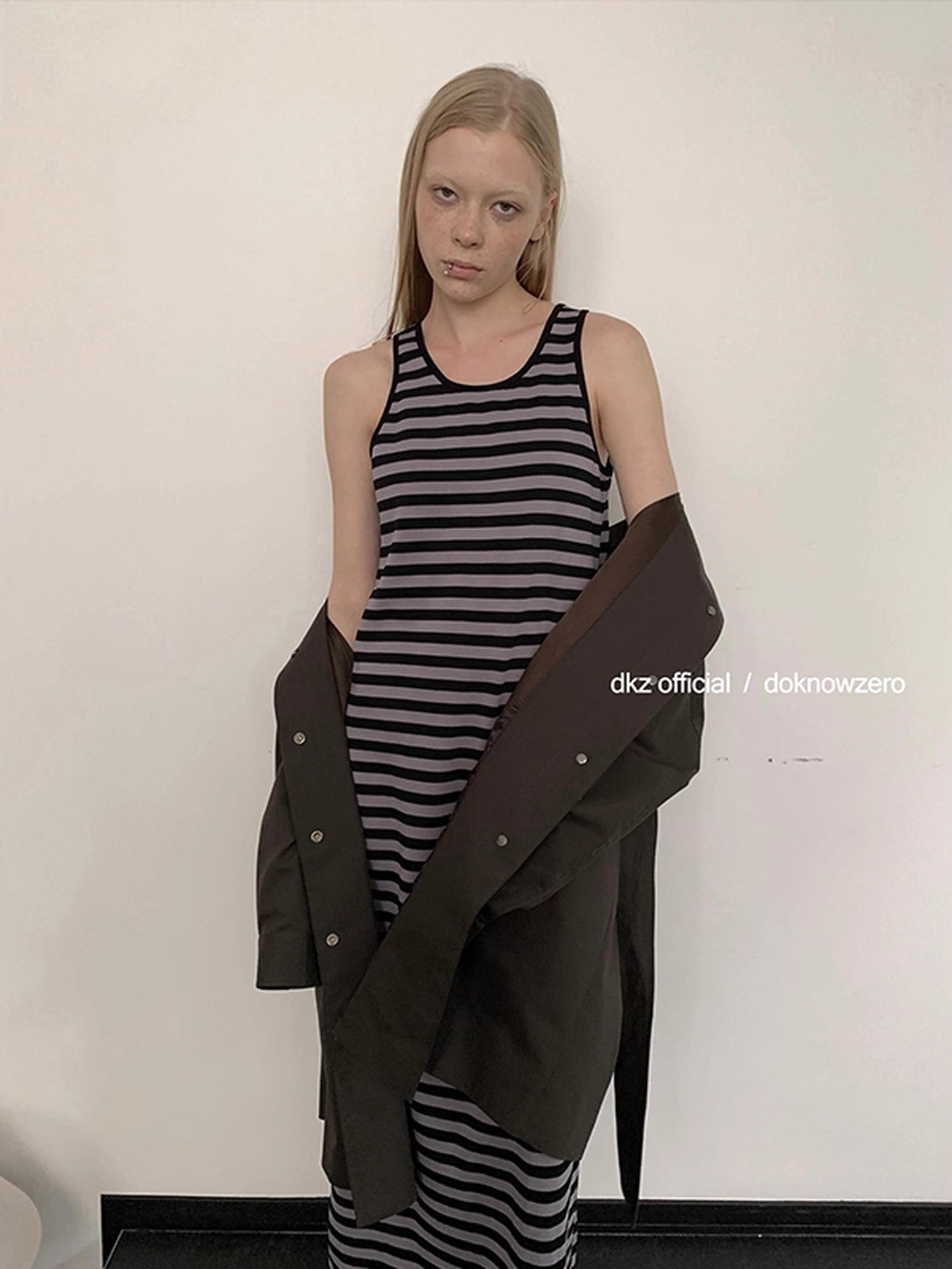 DKZ_OFFICIAL_Striped_Vest_Dress_Women_S_Retro_Casual_Long_Sleeveless_Dress_MISSTT