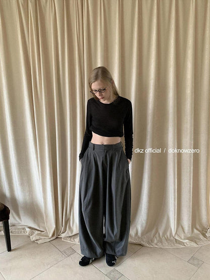 DKZ OFFICIAL Structured Relaxed Straight Women&