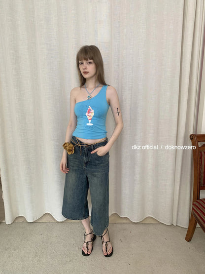 DKZ OFFICIAL Summer Parfait Slip Sleeveless Top