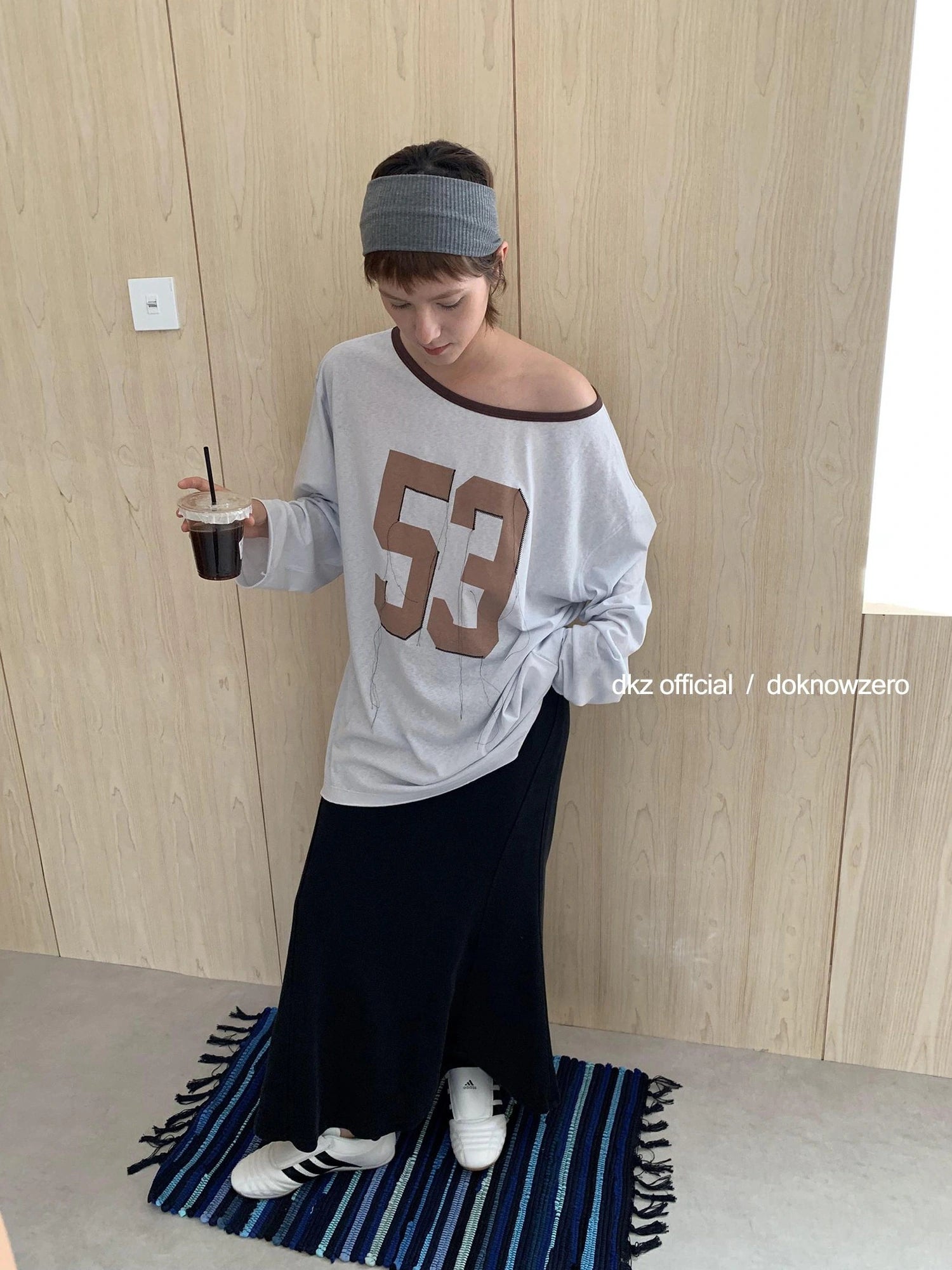 DKZ OFFICIAL Summer Slim Black Cotton Flared Maxi Dress