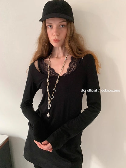 DKZ_OFFICIAL_Tencel_Wool_Blend_Lace_Trim_Layering_Tee_Set_MISSTT