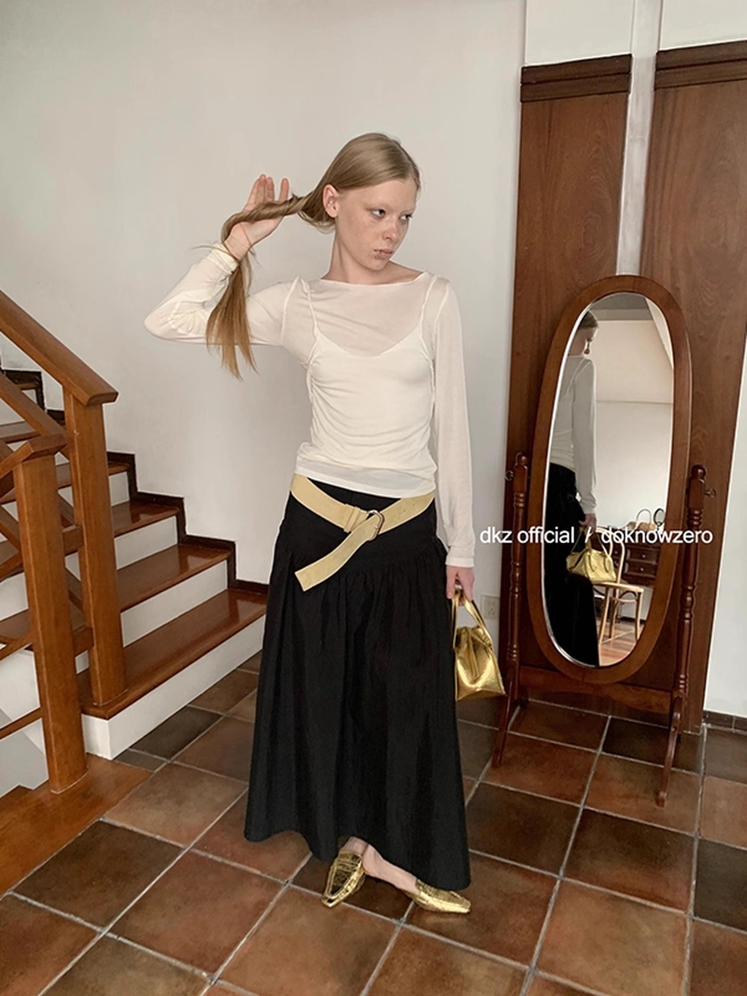 DKZ_OFFICIAL_Thin_Blend_Tencel_Wool_Long-Sleeve_Layered_T-Shirt_Women_Autumn_Slim_Fit_MISSTT