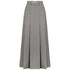 DKZ_OFFICIAL_Tie_Pleated_High_Waist_A_Line_Khaki_Pockets_Women&