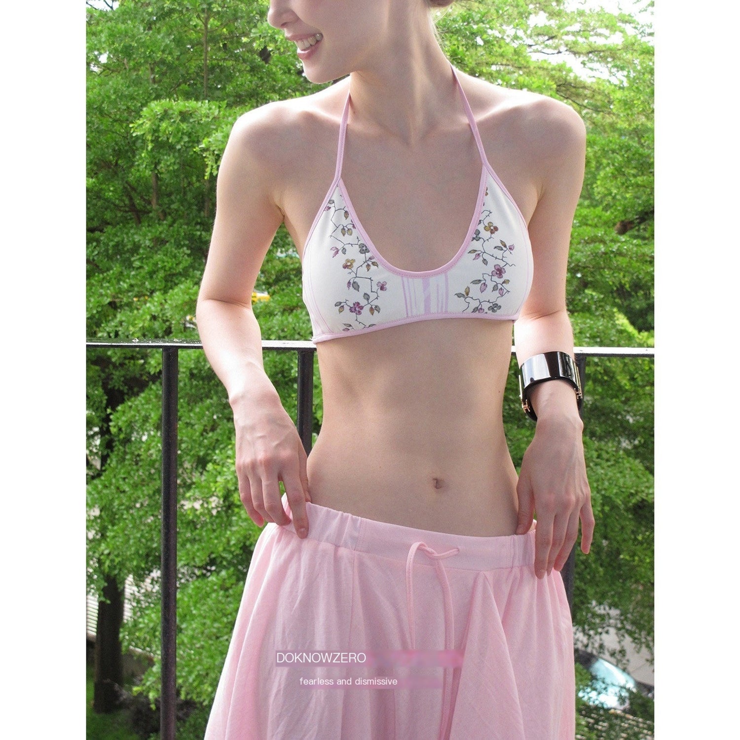 DKZ_OFFICIAL_Tropical_Colorblock_Floral_Padded_Women&