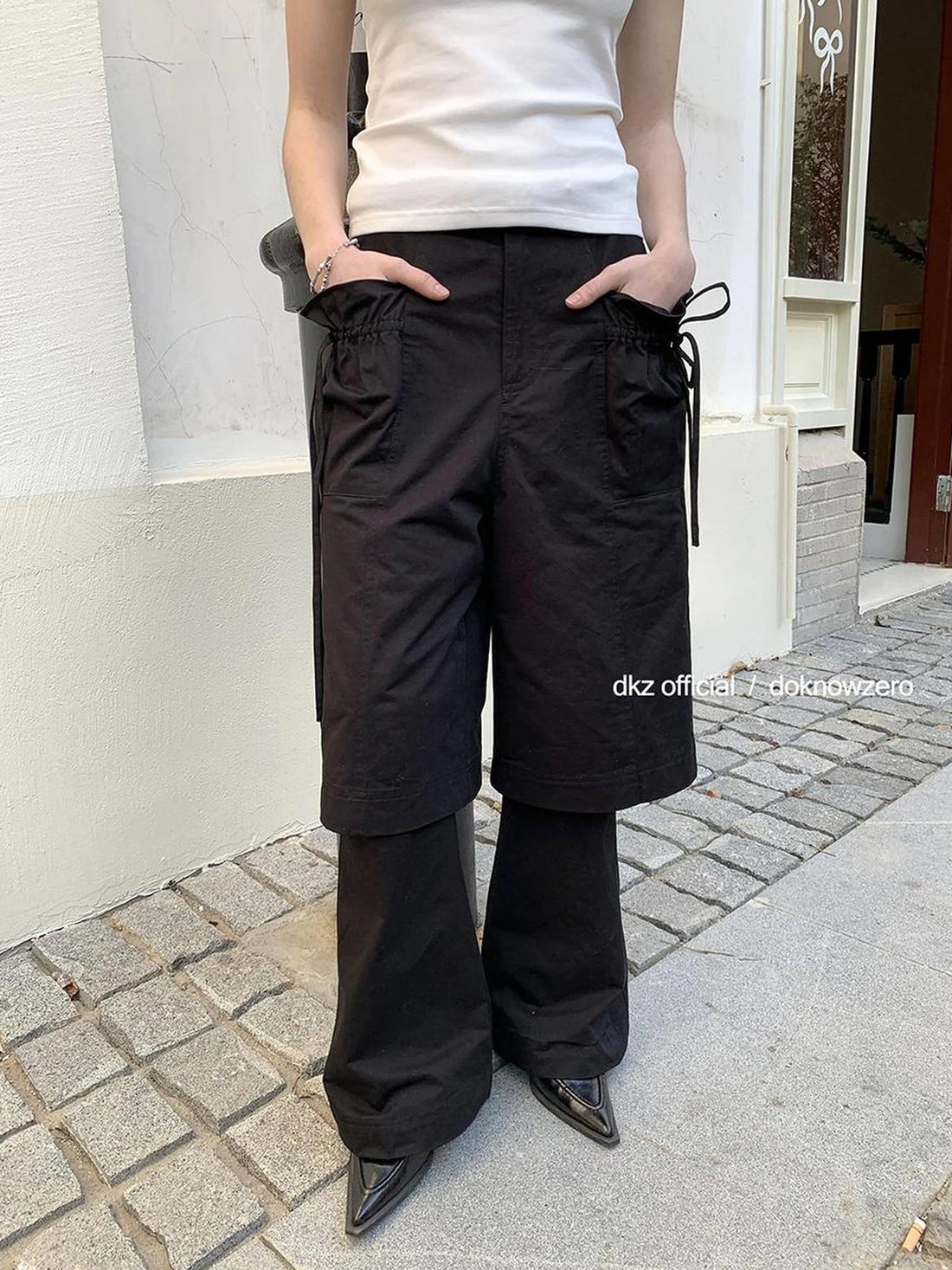 DKZ OFFICIAL Two In One Convertible Cargo Pants