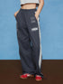 DKZ OFFICIAL Two Tone Cuffed Drawstring Wide Leg Sweatpants