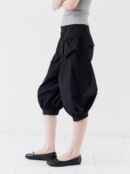 DKZ OFFICIAL Utility Lantern Cinched Drawstring Women&