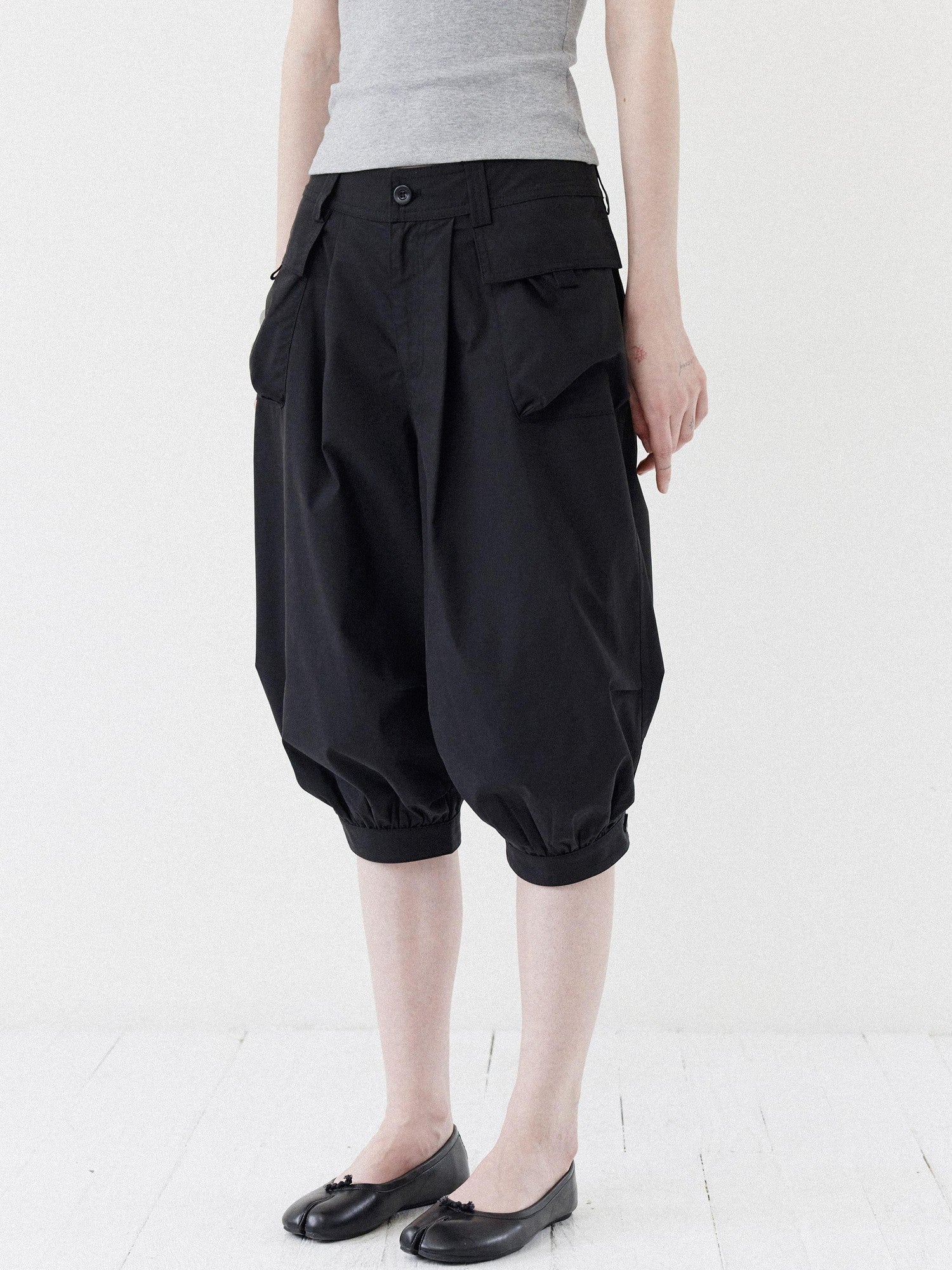 DKZ OFFICIAL Utility Lantern Cinched Drawstring Women&