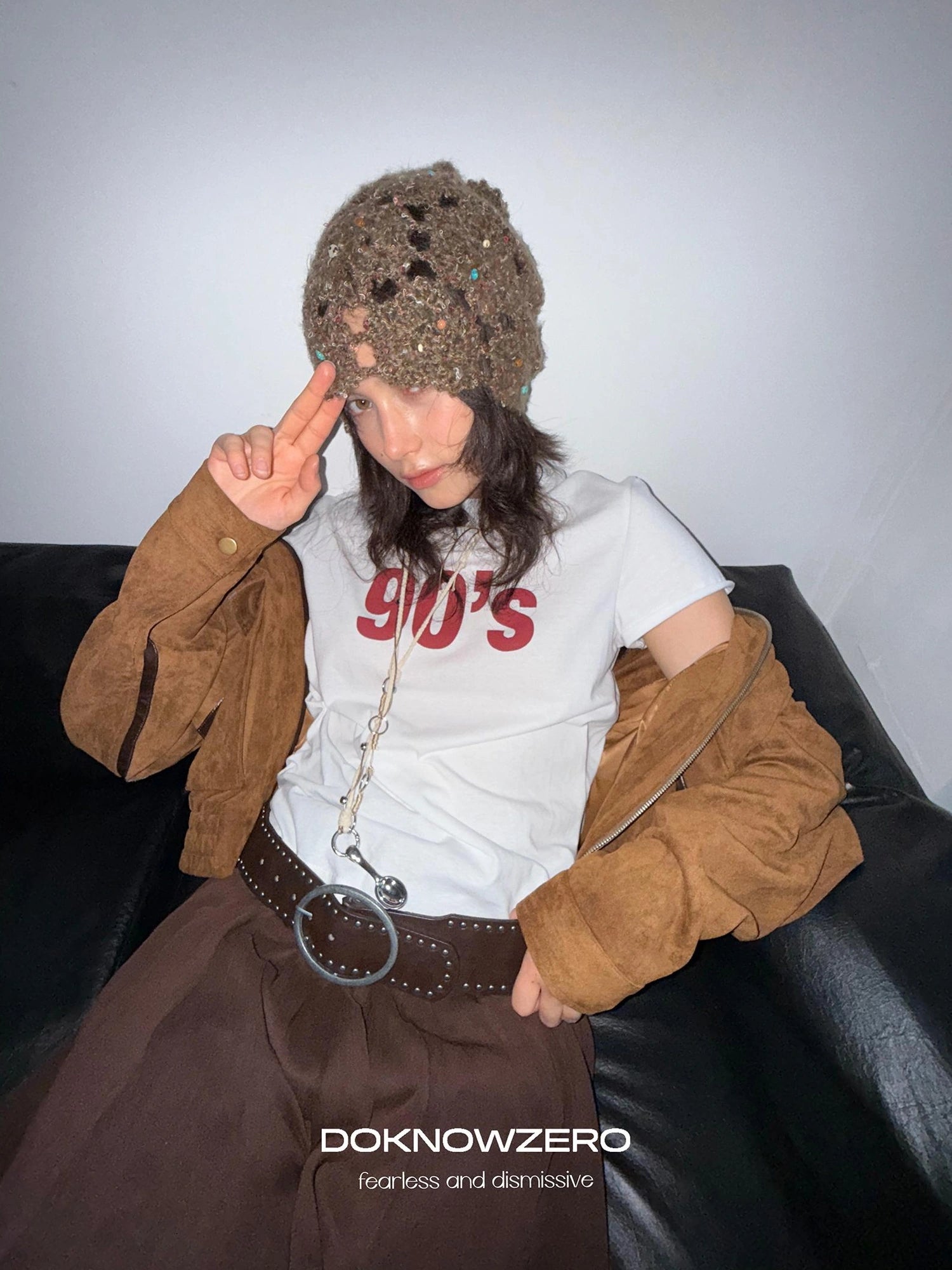 DKZ OFFICIAL Vintage 90s Print Short Sleeve Tee
