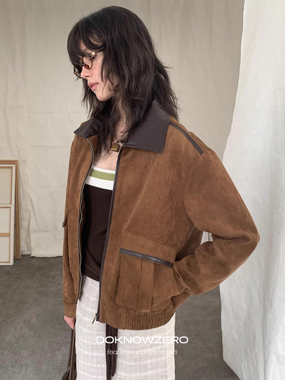DKZ_OFFICIAL_Vintage_Caramel_Suede_Patchwork_Biker_Jacket_MISSTT