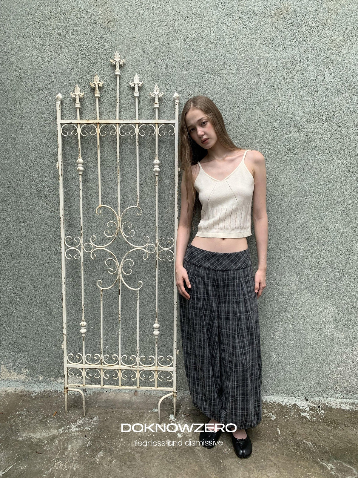DKZ OFFICIAL Vintage Jacquard Wool Blend Women&