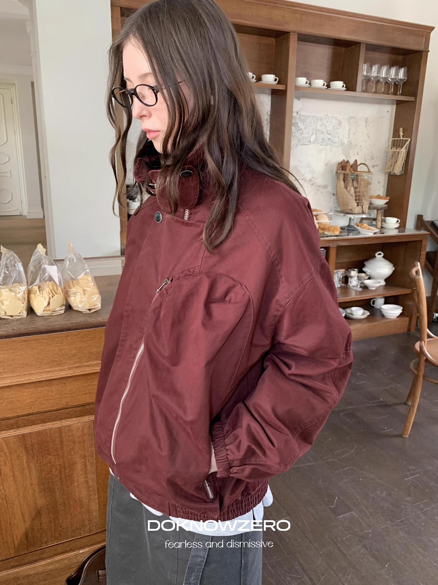 DKZ_OFFICIAL_Vintage_Single_Pocket_Stand_Collar_Jacket_MISSTT