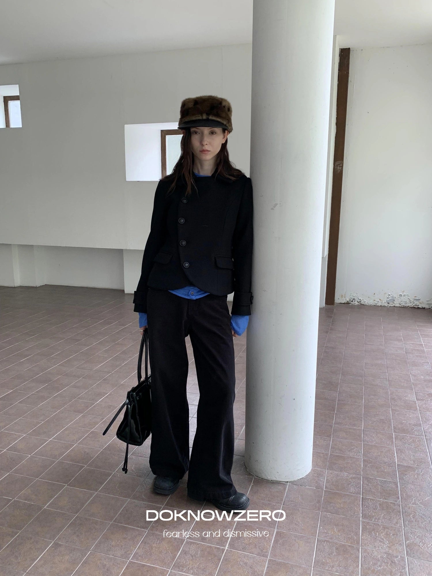 DKZ OFFICIAL Vintage Split Wash Trousers