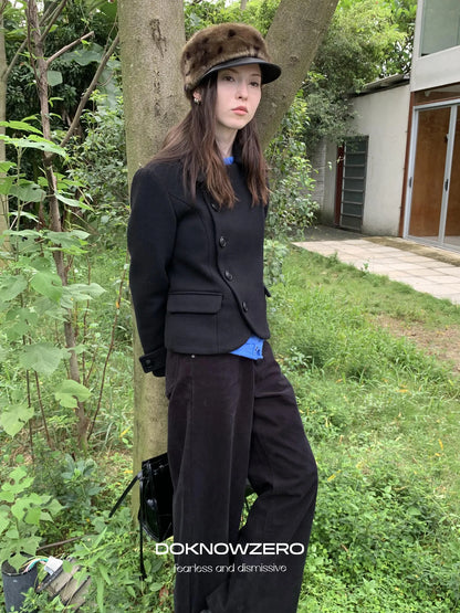 DKZ OFFICIAL Vintage Split Wash Trousers