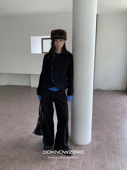 DKZ OFFICIAL Vintage Split Wash Trousers
