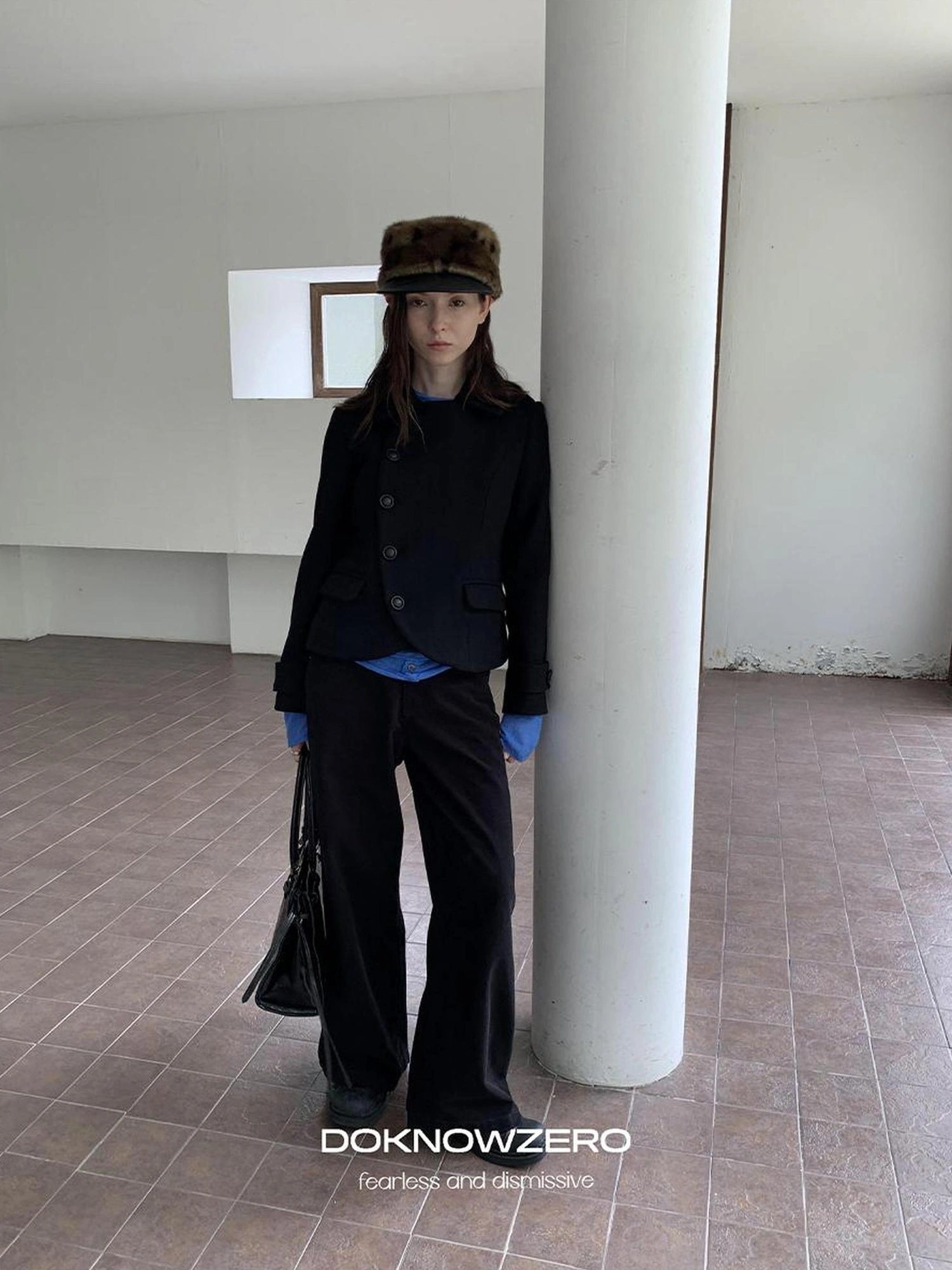 DKZ OFFICIAL Vintage Split Wash Trousers