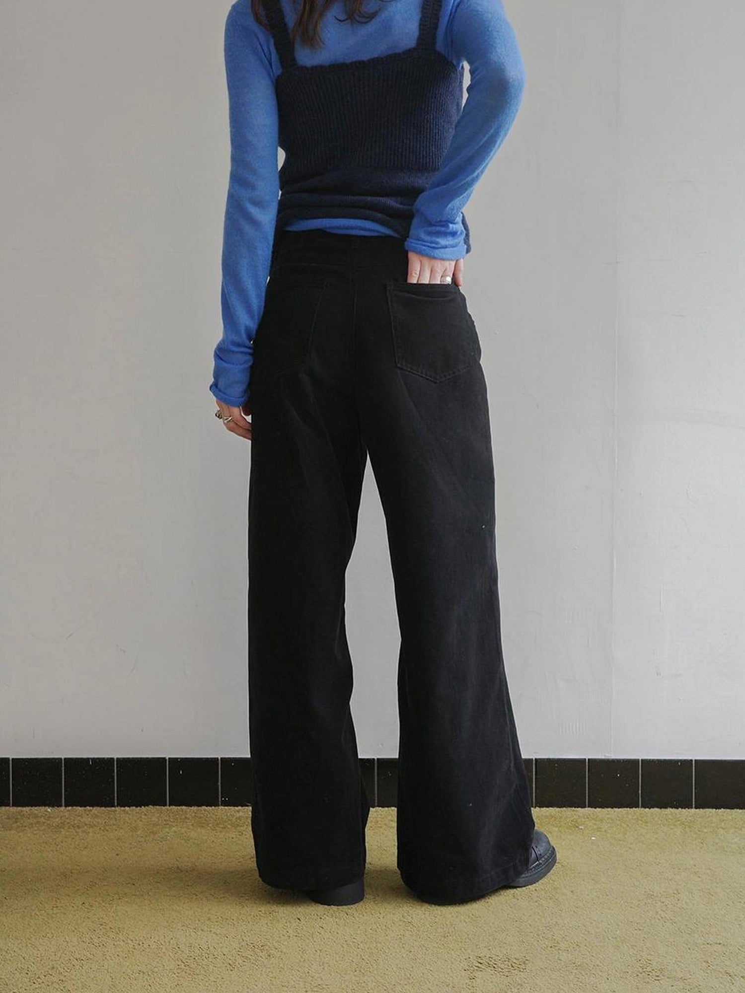 DKZ OFFICIAL Vintage Split Wash Trousers