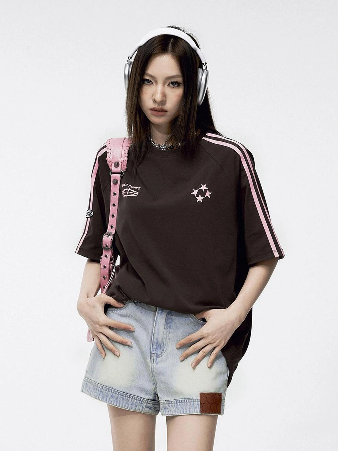 DKZ OFFICIAL Vintage Sport Color Block Tee