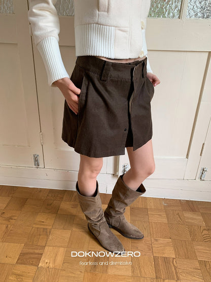 DKZ_OFFICIAL_Vintage_Utility_Faux_Two_Piece_A_Line_Women&