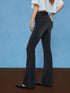 DKZ OFFICIAL Vintage Washed High Waist Flared Jeans