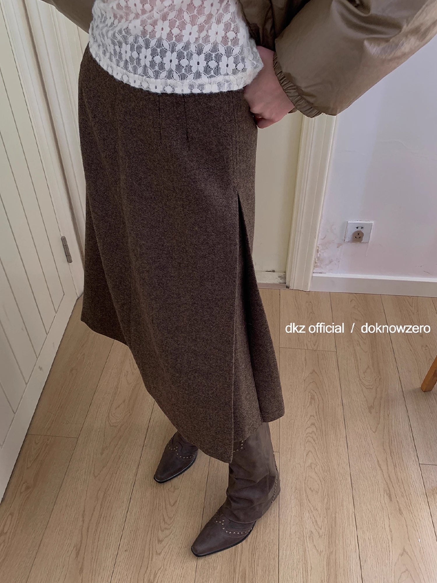 DKZ_OFFICIAL_Wool_Blend_Pleated_A_Line_Midi_Skirt_In_Coffee_MISSTT