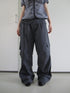 ang project Vintage Waist Tie Pleated High Waist Wide Leg Workwear Pants Set