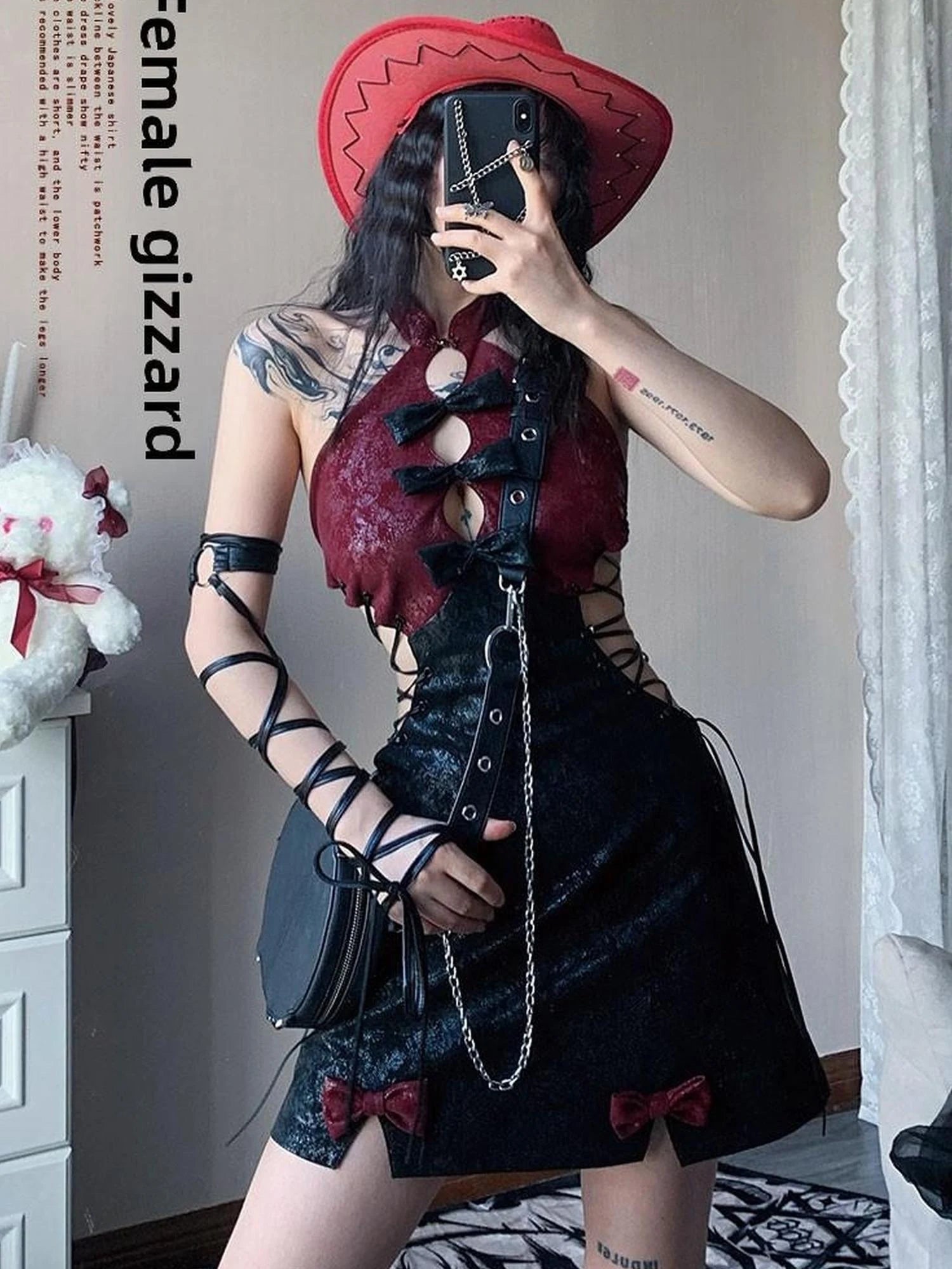 Dark Sister Leg Garter Trick Accessory