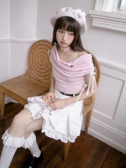 Daytoday Angel Heart Ballet Top With Bow