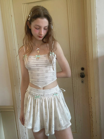 Ballet Skirt with Detachable Layers and Safety Shorts