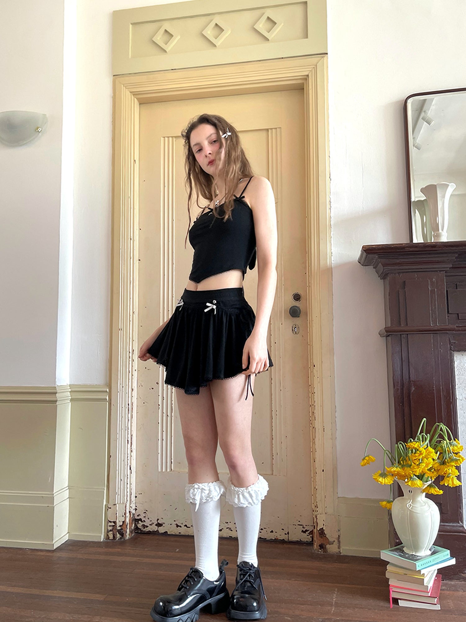 Daytoday Ballet Skirt with Detachable Layers and Safety Shorts